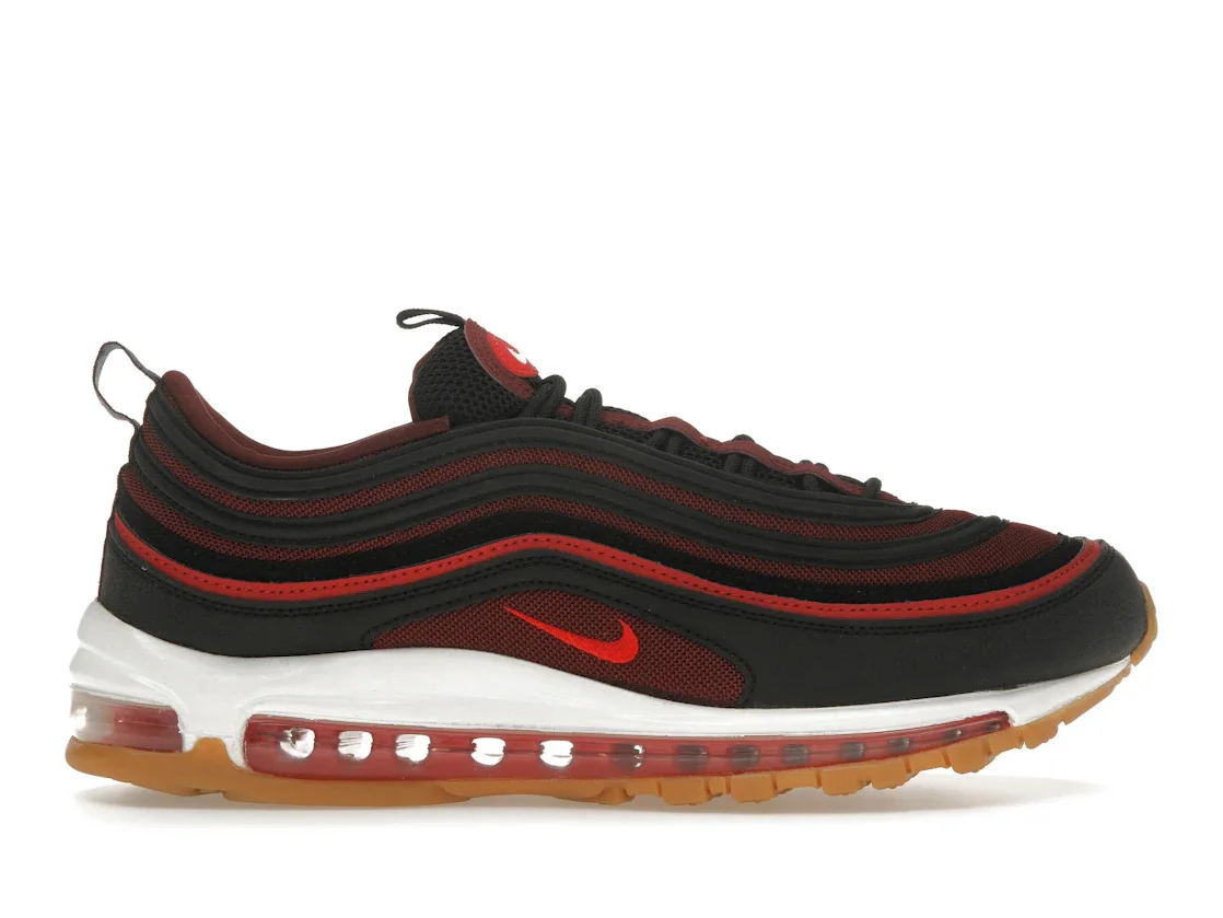 Nike Air Max 97 Black Team Scarlet - 1