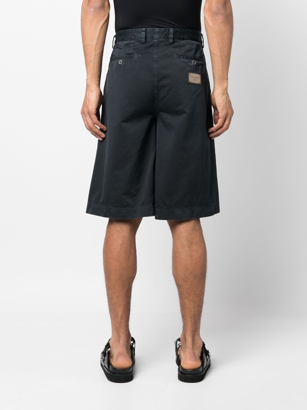 cotton bermuda shorts - 4