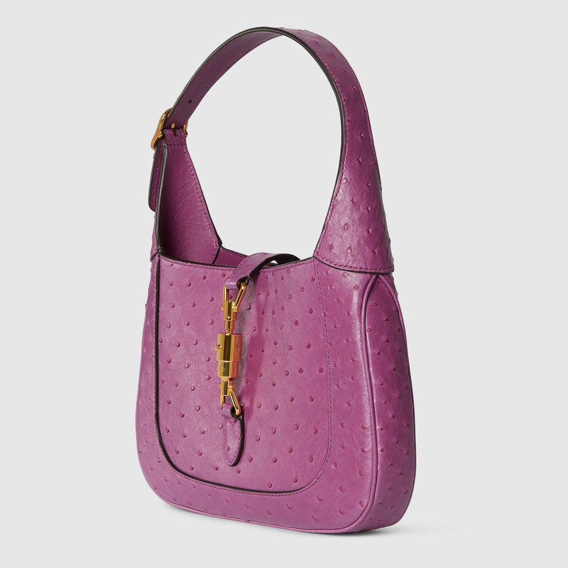 GUCCI Gucci Jackie 1961 ostrich medium bag outlook