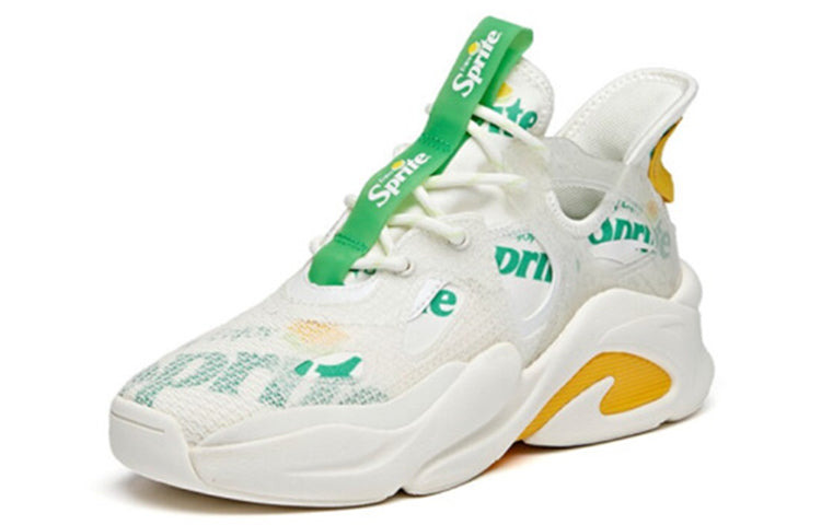 (WMNS) ANTA x Sprite Chunky Shoes 'White Green Yellow' 122028085-10 - 2