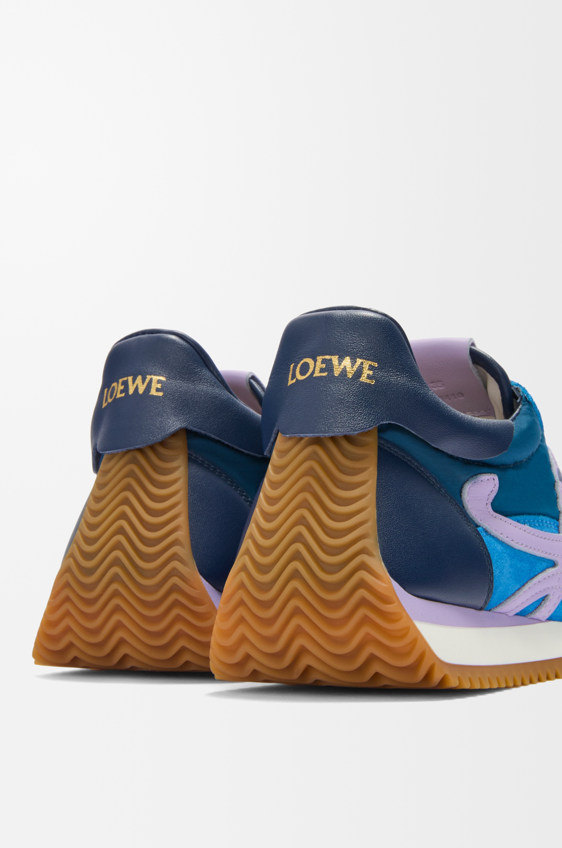Flow Runner 2.0 in nylon and suede - 5