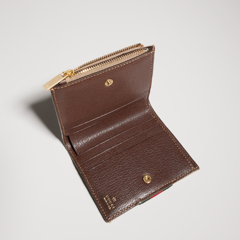 GUCCI Small wallet with Web outlook