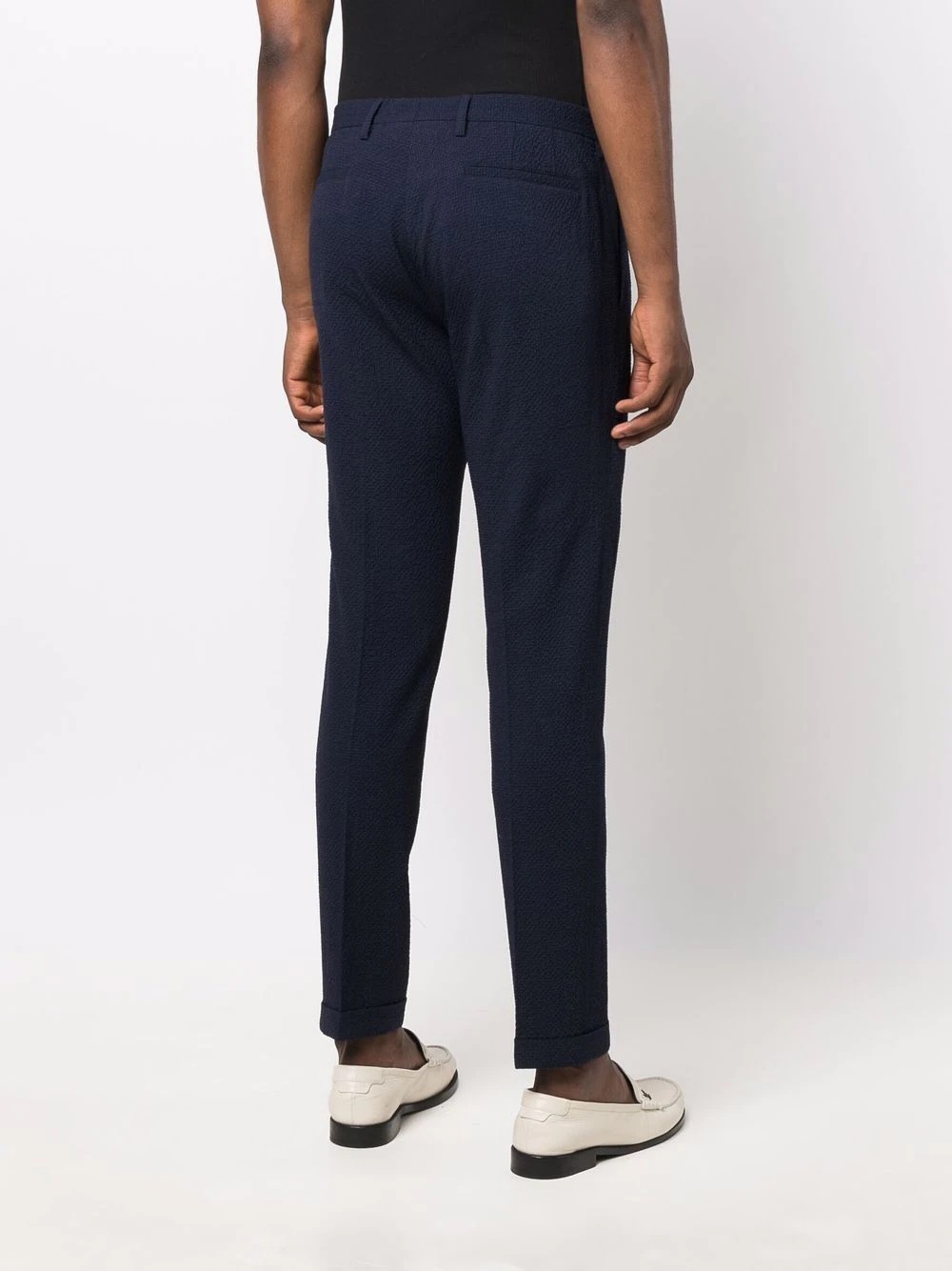 slim-fit tailored trousers - 4