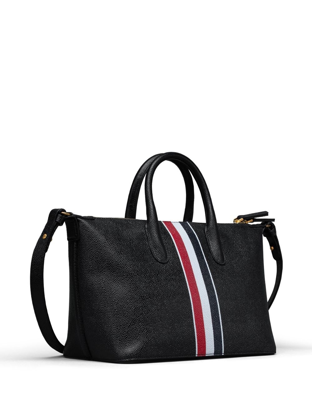 small leather duffle bag - 5