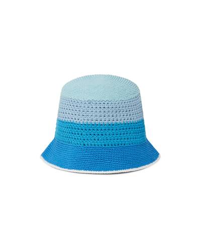 CASABLANCA Blue Gradient Crochet Hat outlook