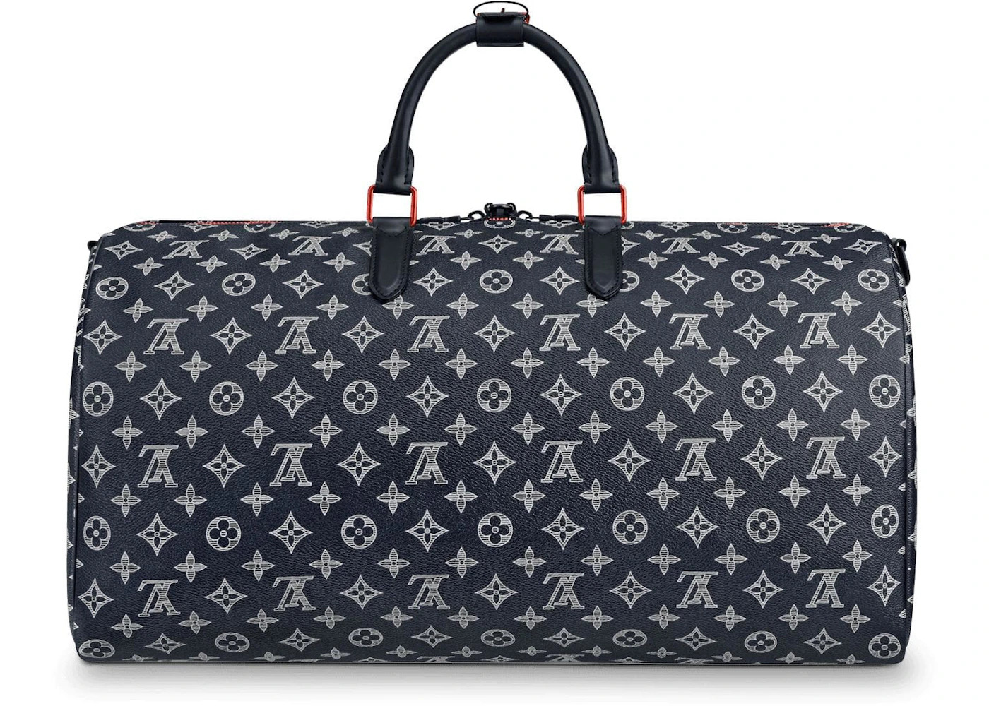 Louis Vuitton Keepall Bandouliere Monogram Upside Down Ink 50 Navy - 2
