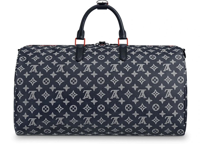 Louis Vuitton Louis Vuitton Keepall Bandouliere Monogram Upside Down Ink 50 Navy outlook