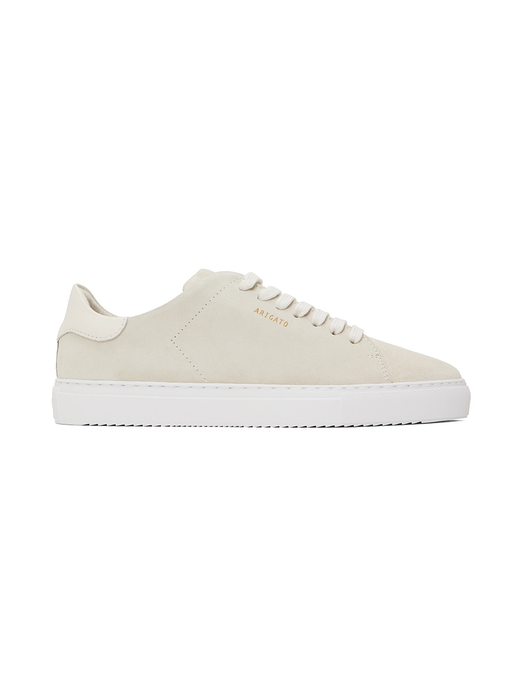 Beige Clean 90 Suede Sneakers - 1