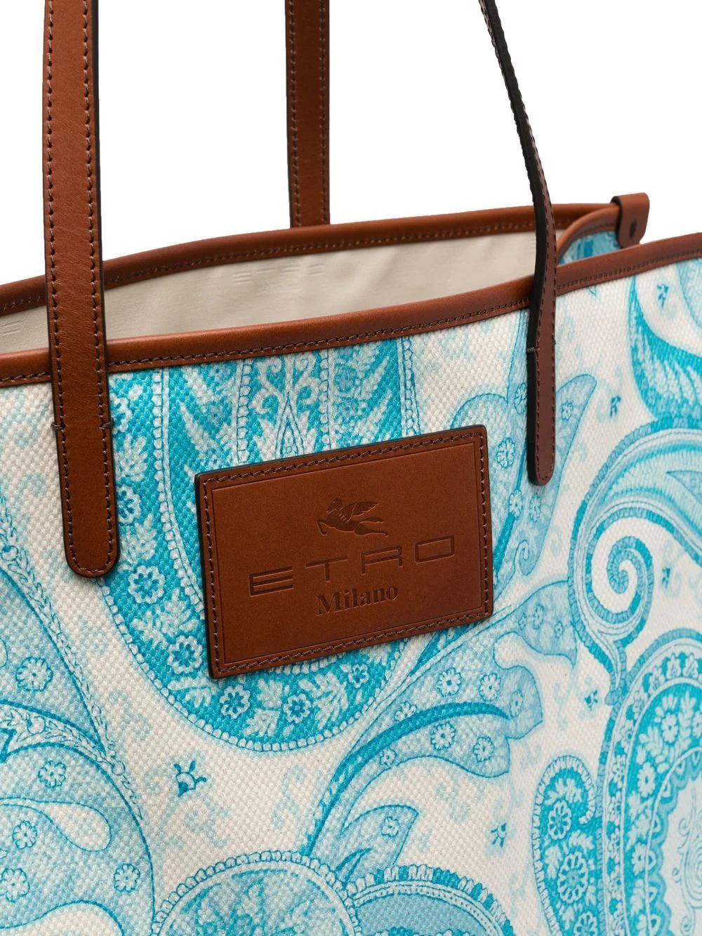 paisley-print tote bag - 4