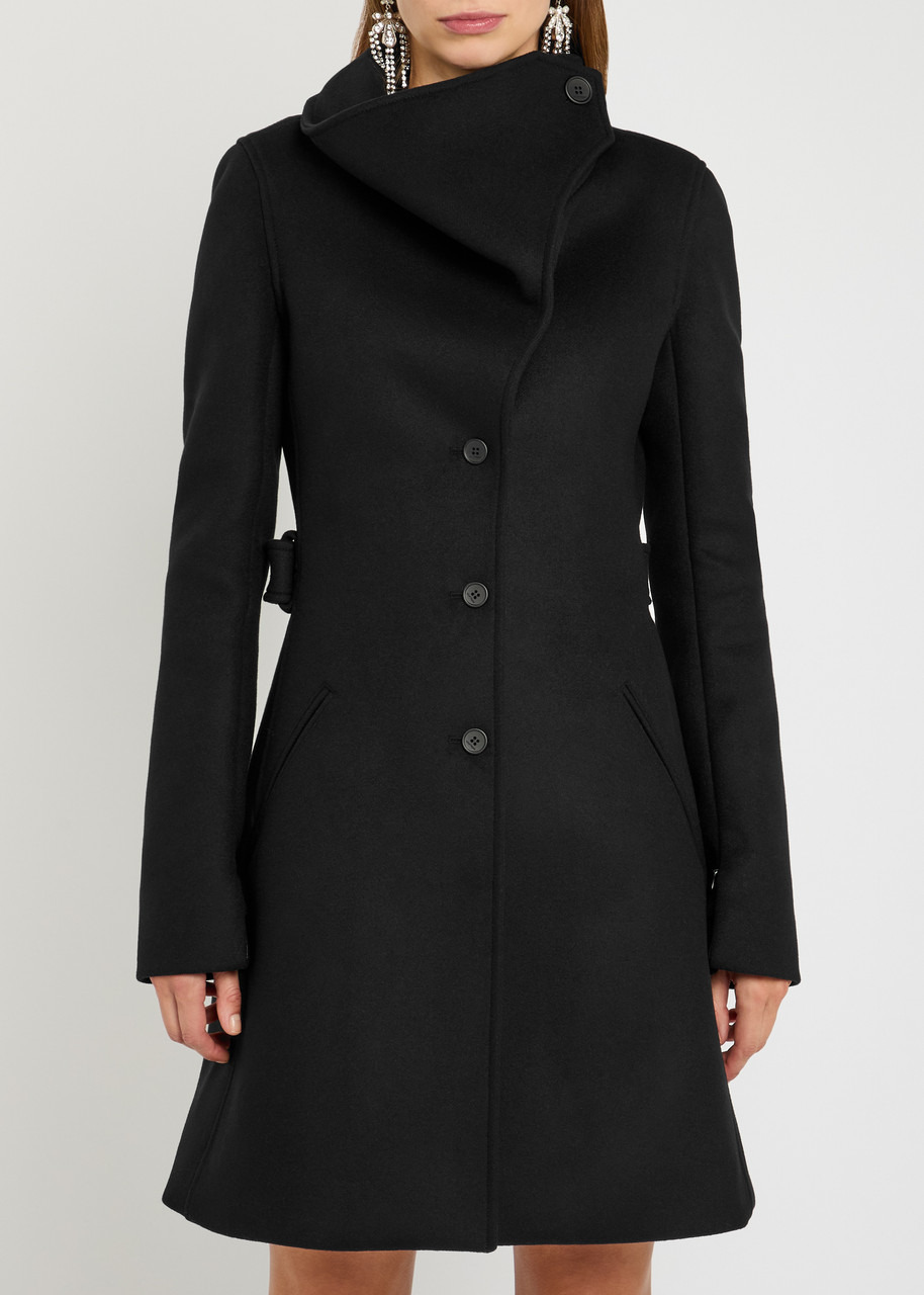 Courrèges Heritage Belted Wool and Silk-blend Coat - 2