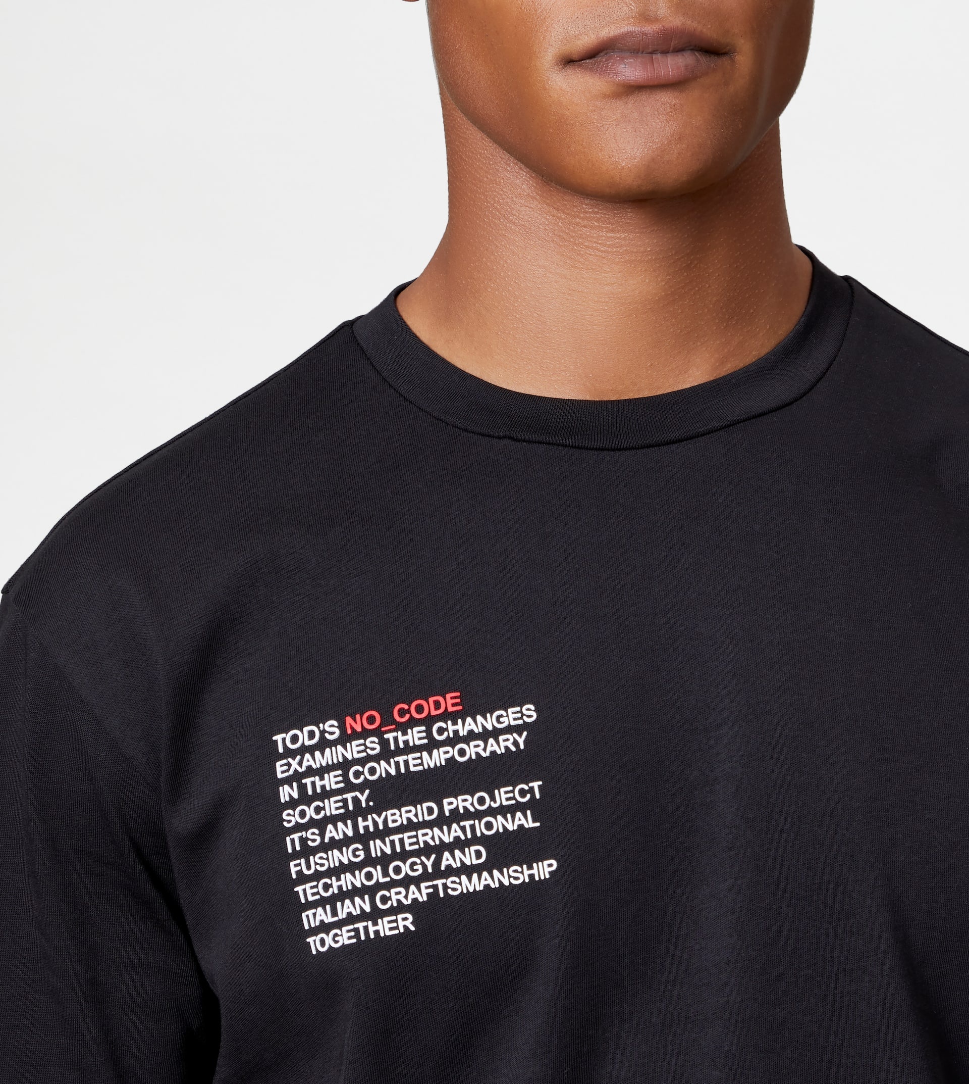 T-SHIRT NO_CODE - BLACK - 5