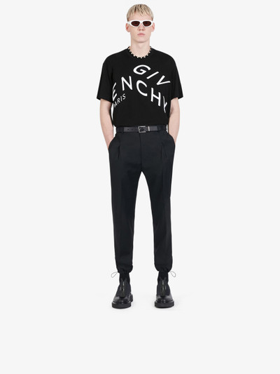 Givenchy GIVENCHY Refracted slim fit embroidered t-shirt outlook