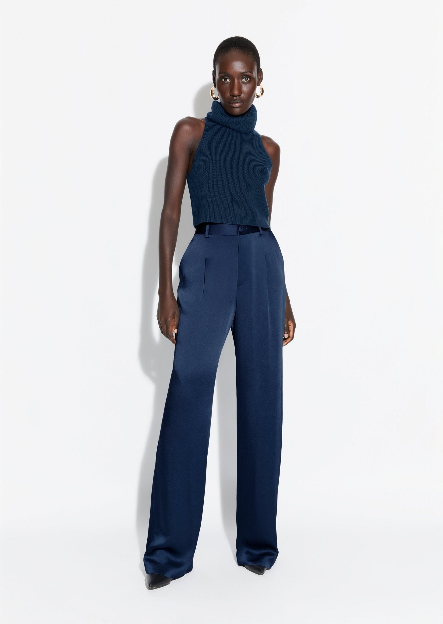 Wool Turtleneck Tank - 2