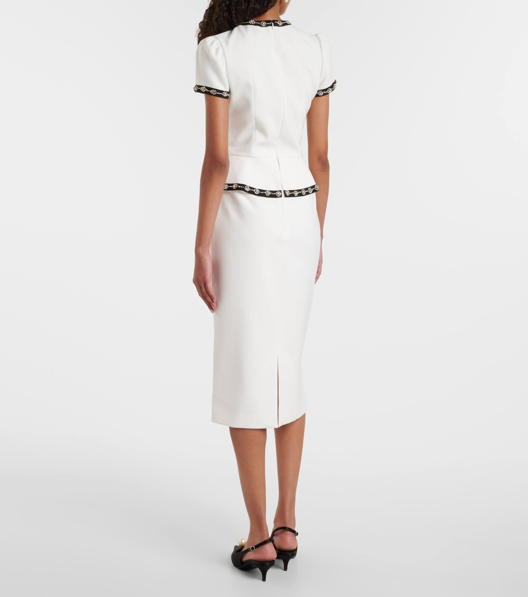 Bisou crystal-embellished midi dress - 3