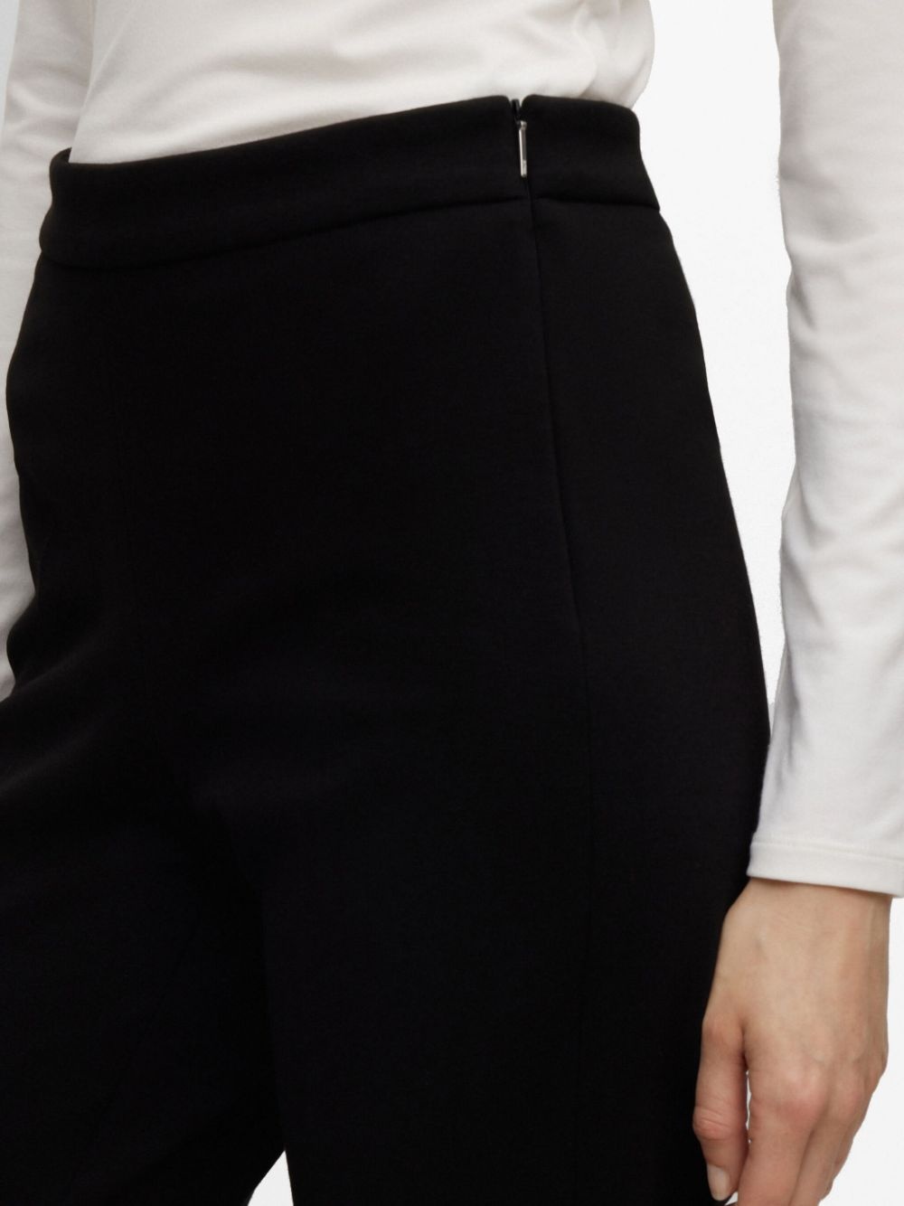 skinny-cut cropped trousers - 5