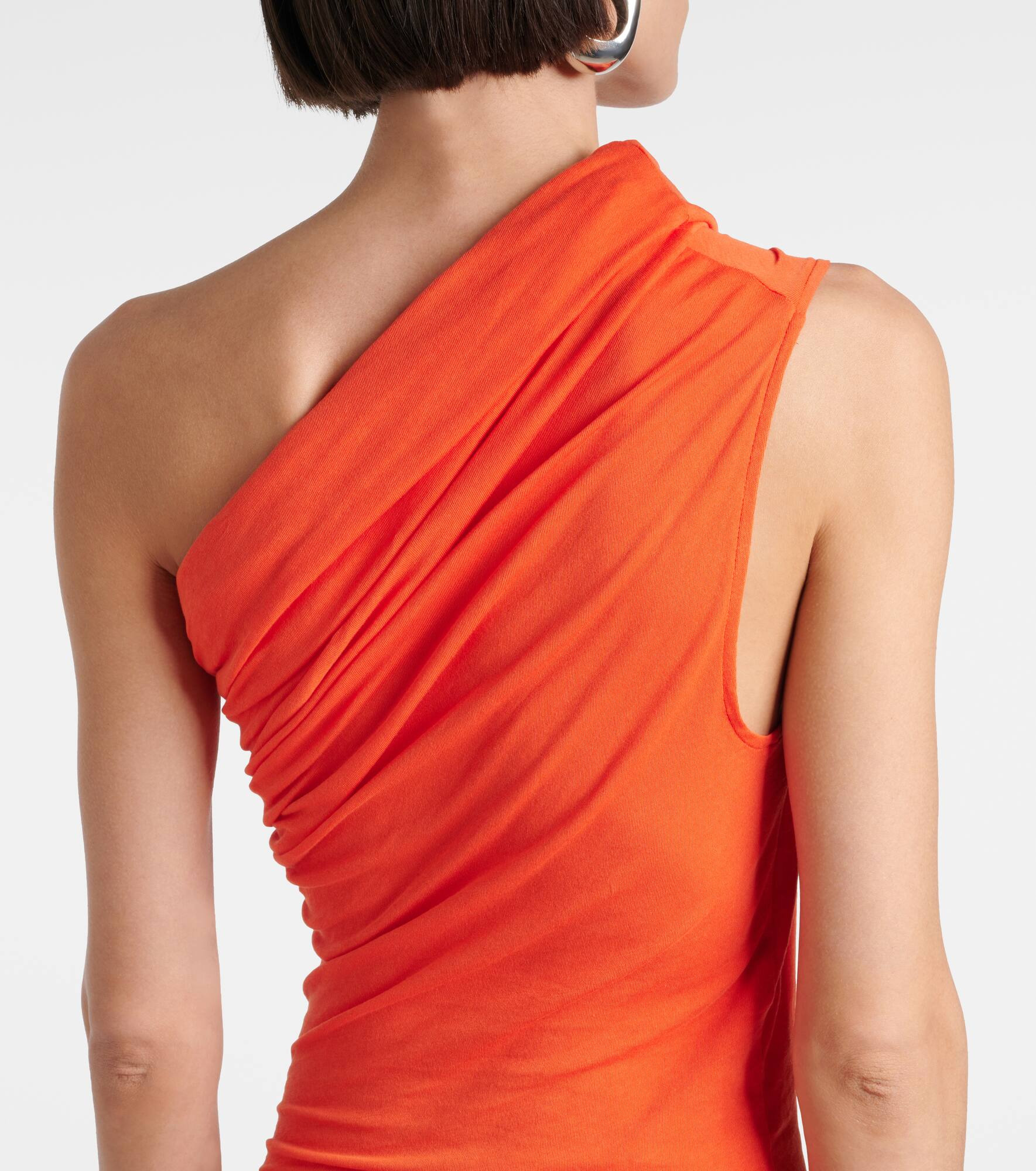One-shoulder maxi dress - 6