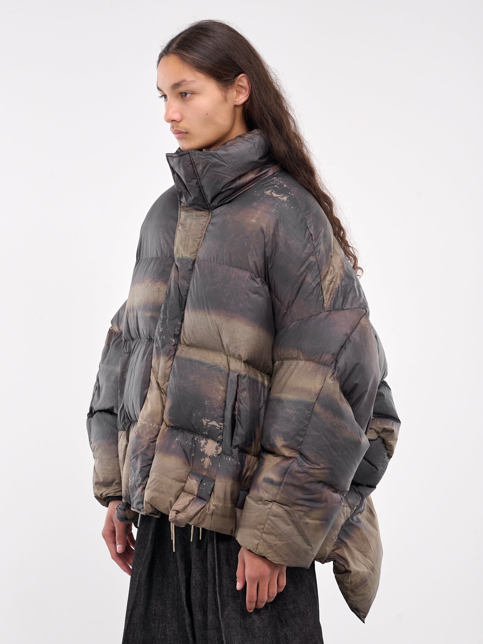 Printed Down Jacket - 2