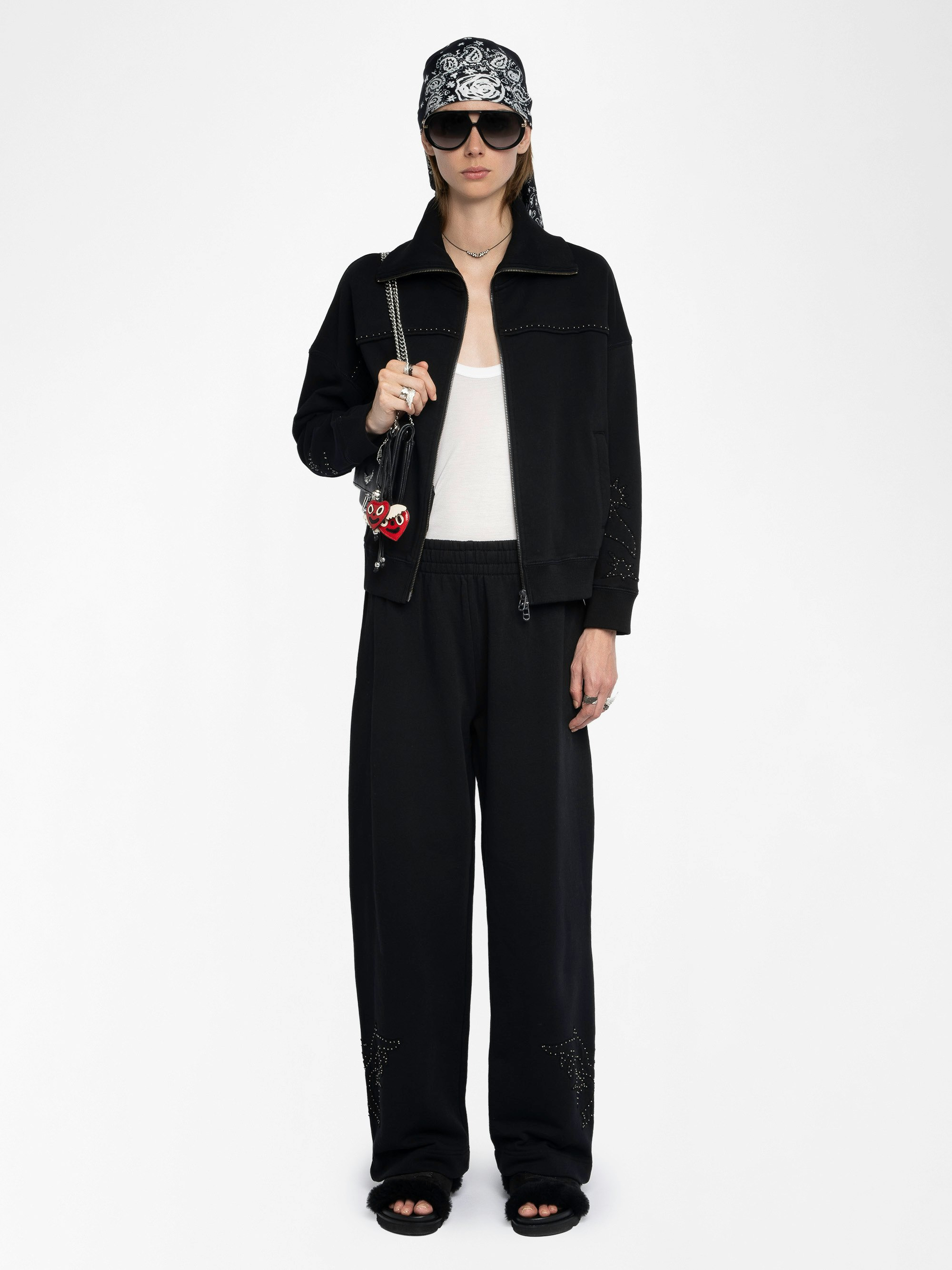 Milly Zip Up Sweatshirt - 6