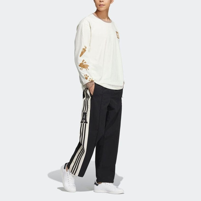 adidas adidas originals Anti University Woven Pants 'Black' HY7225 outlook