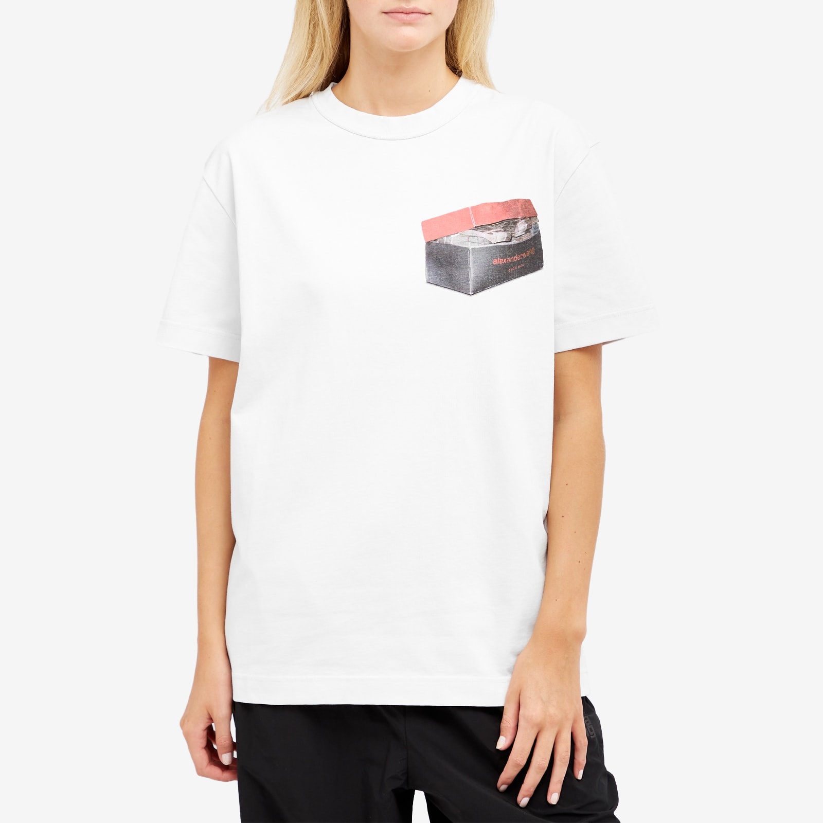 Alexander Wang T-Shirt With Shoebox Graphic - 2