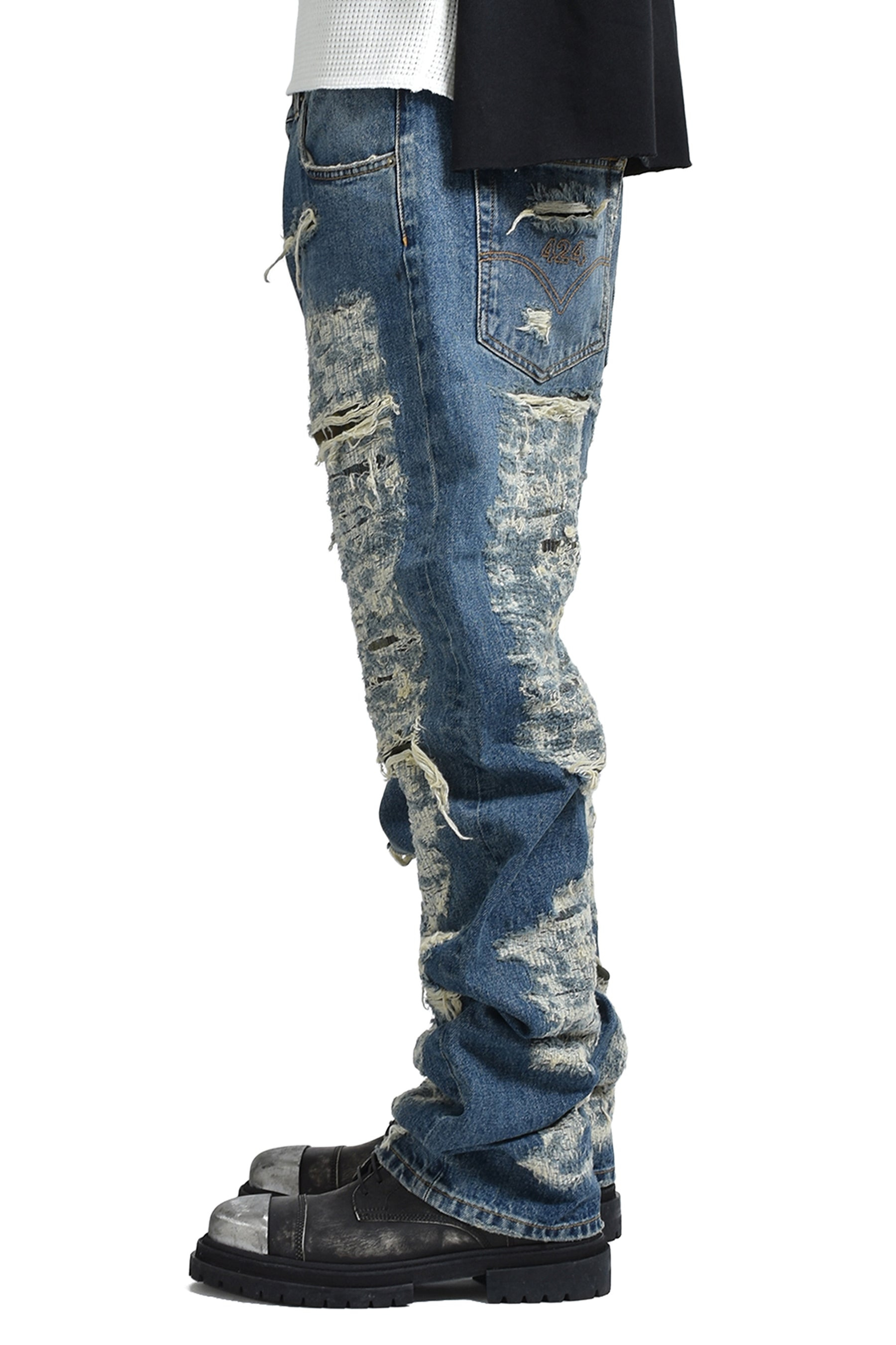 COLLECTION REPAIRED LOOSE FIVEPOCKET / BLU - 3