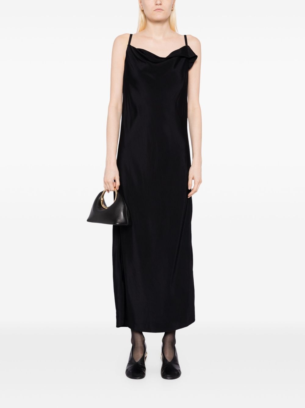 Drapery Neckline Slip dress - 2