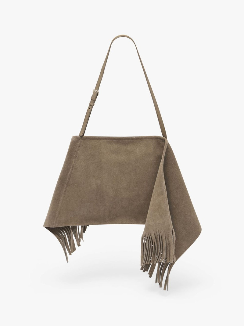 MEDIUM SCARF BAG - SUEDE SHOULDER BAG 1