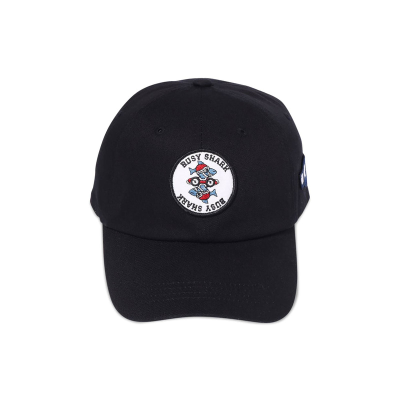 BAPE Busy Shark Panel Cap 'Black' - 1