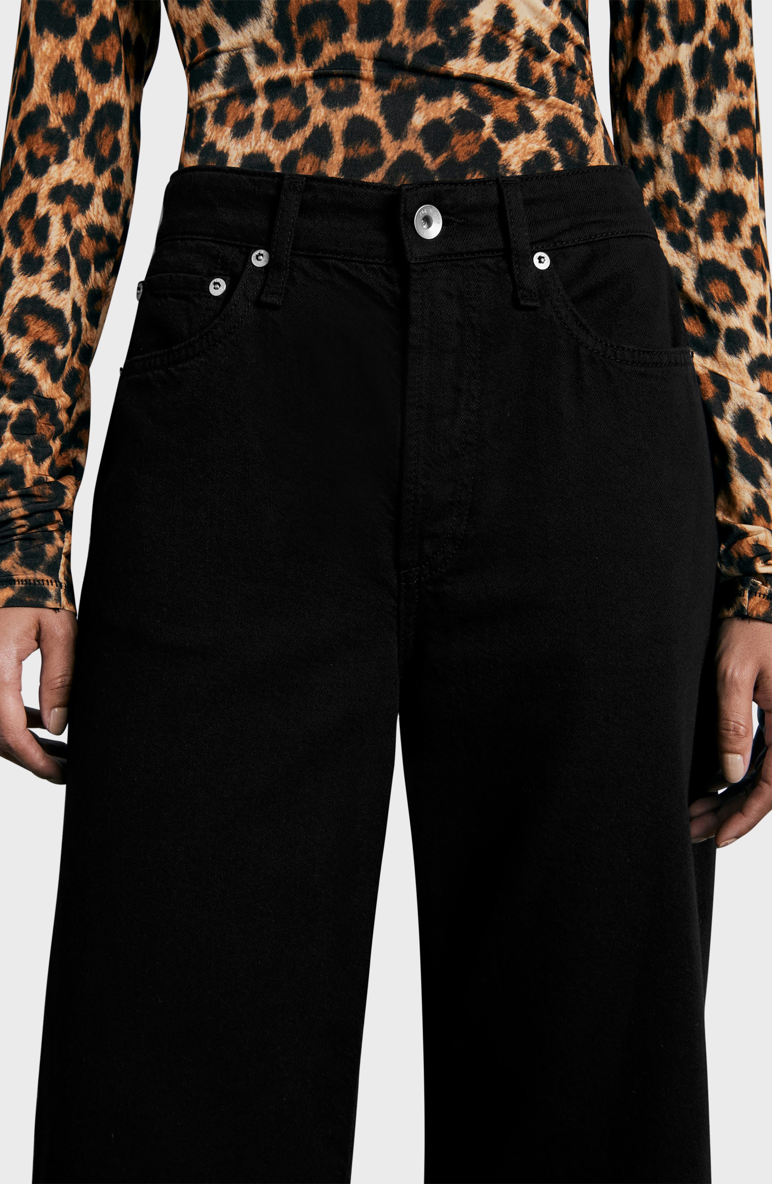 Featherweight Logan Wide Leg Jeans - 4