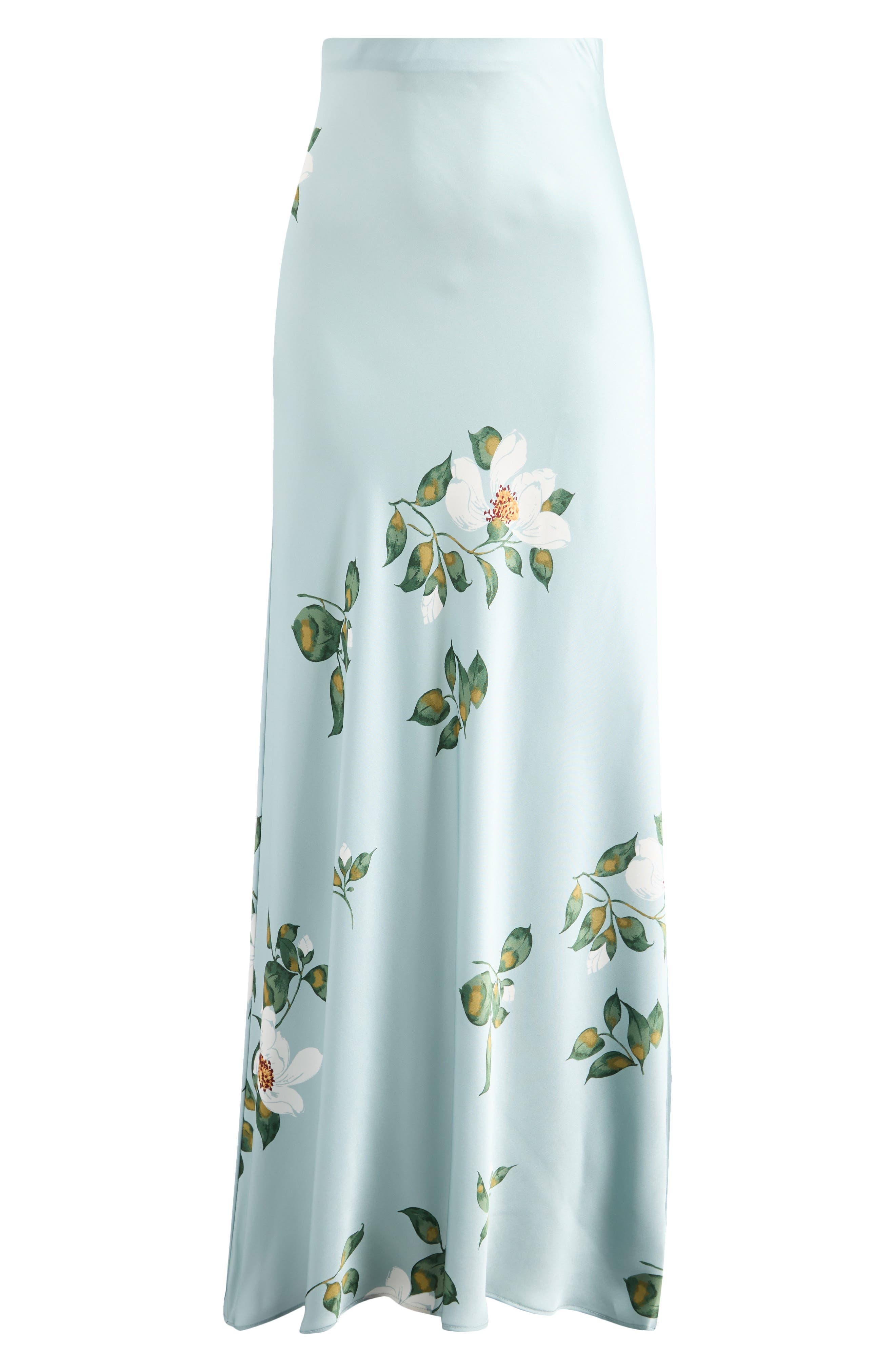 Reformation Bella Print Satin Maxi Skirt in Mississippi at Nordstrom - 1