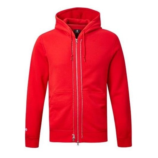 Converse Full Zip Hoodie 'Red' 10019463-610 - 1