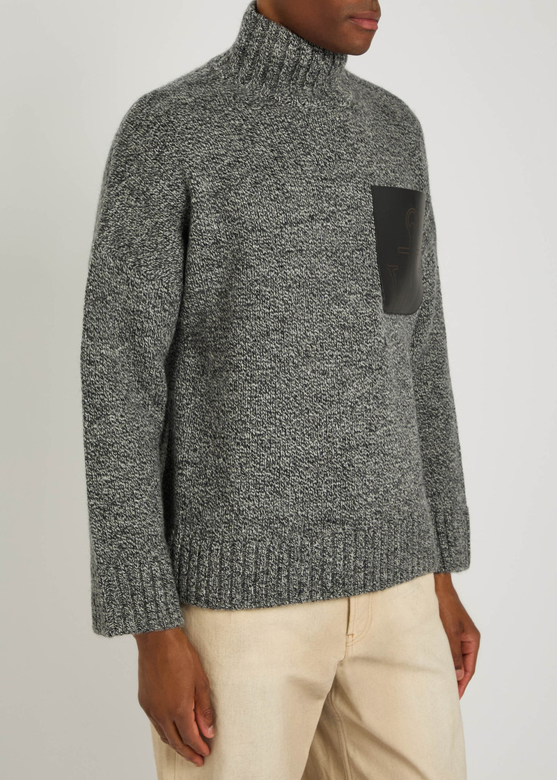 JW Anderson JW Anderson Logo Wool-blend Jumper outlook