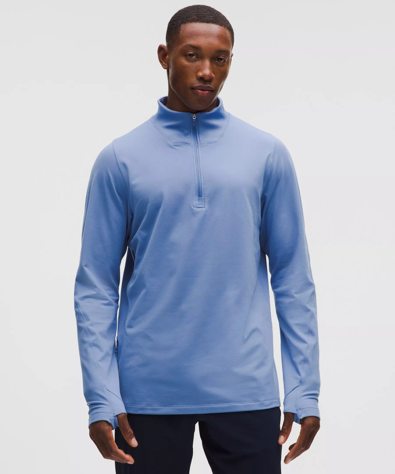 Rulu Fleece Half-Zip Long-Sleeve Shirt 1