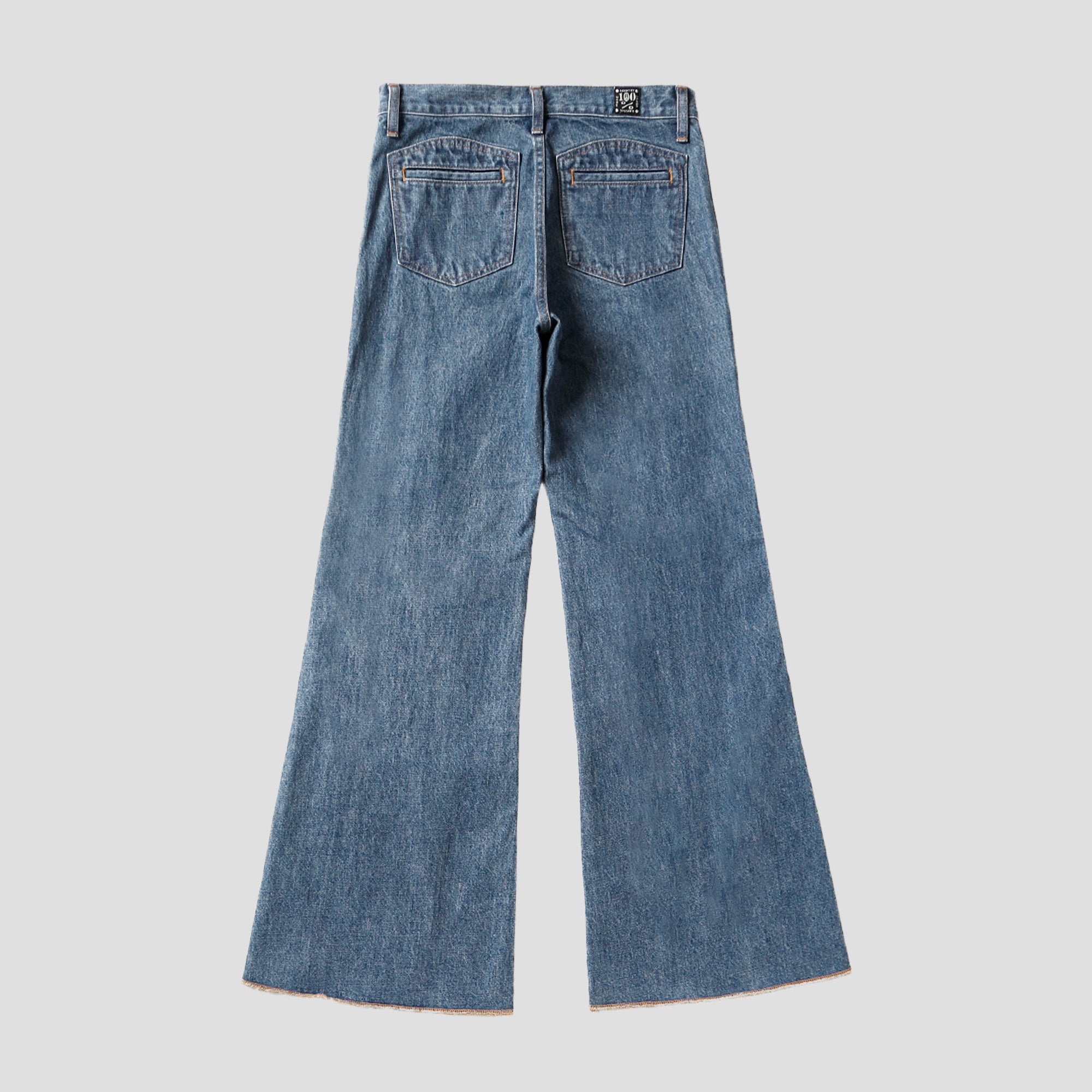 14oz DENIM FLARE JEANS - 2