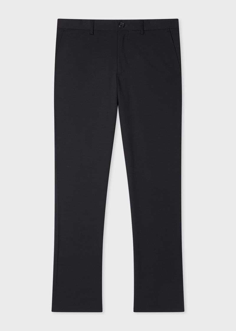 Navy Wool and Cotton-Blend Buggy-Lined Suit 5