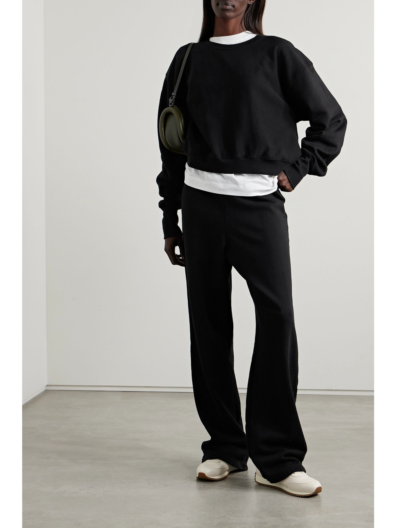 Ryder cotton-jersey sweatshirt Black - 2