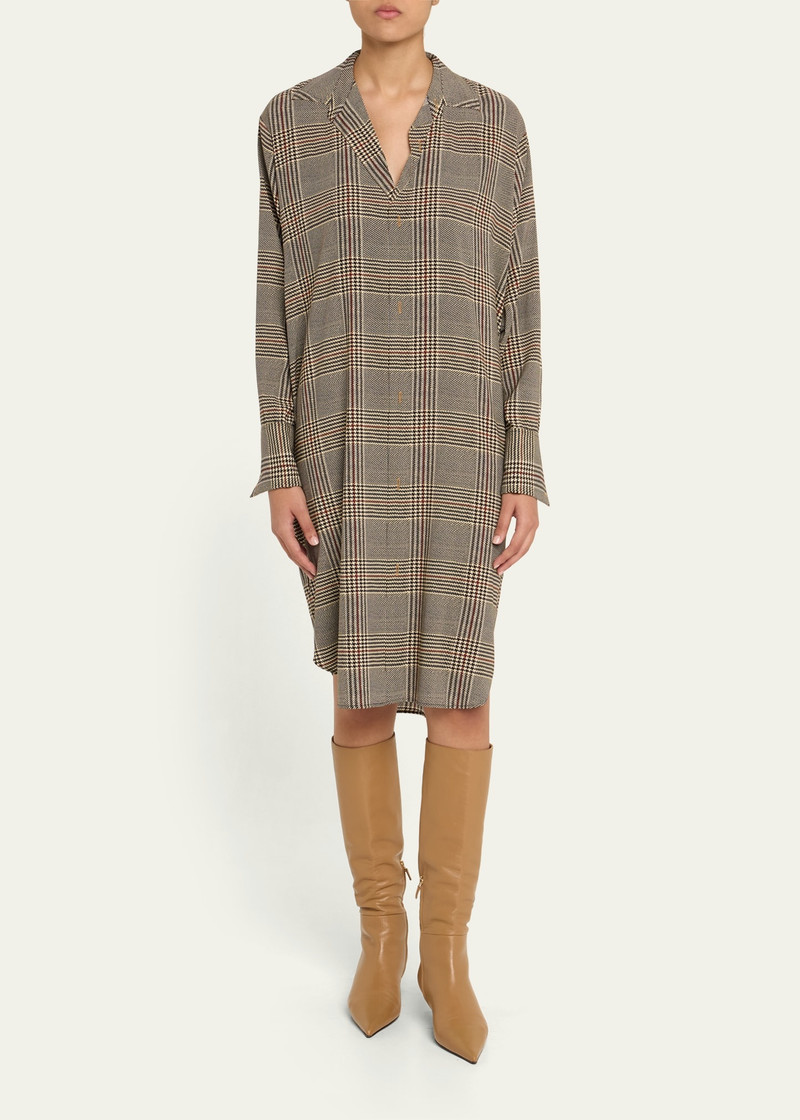 6397 Plaid Shirtdress outlook