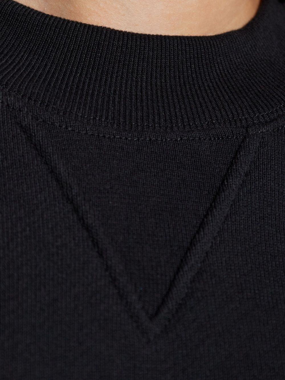 raglan-sleeves cotton sweatshirt - 5