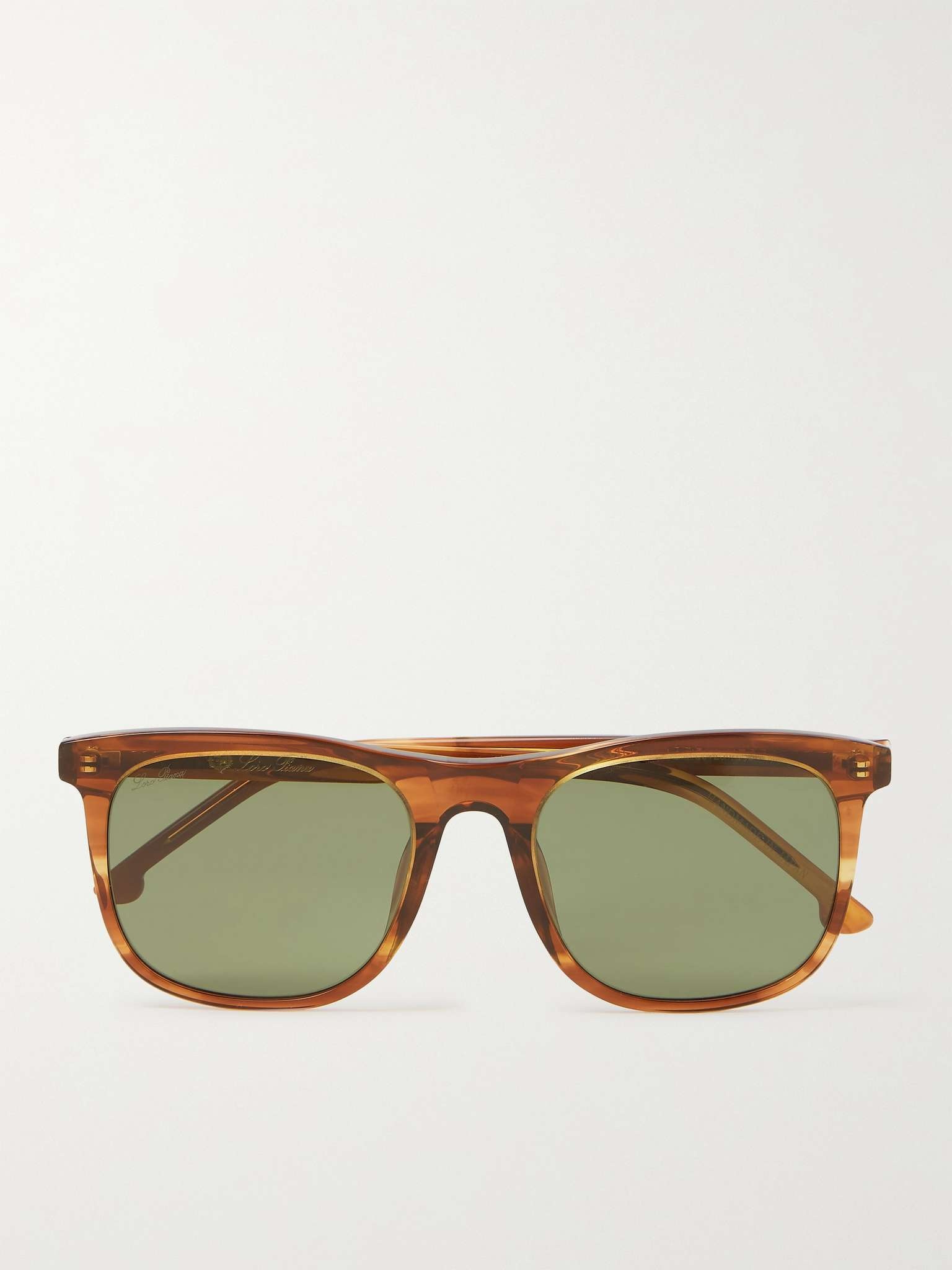 Traveller 53 Square-Frame Tortoiseshell Acetate Sunglasses - 1