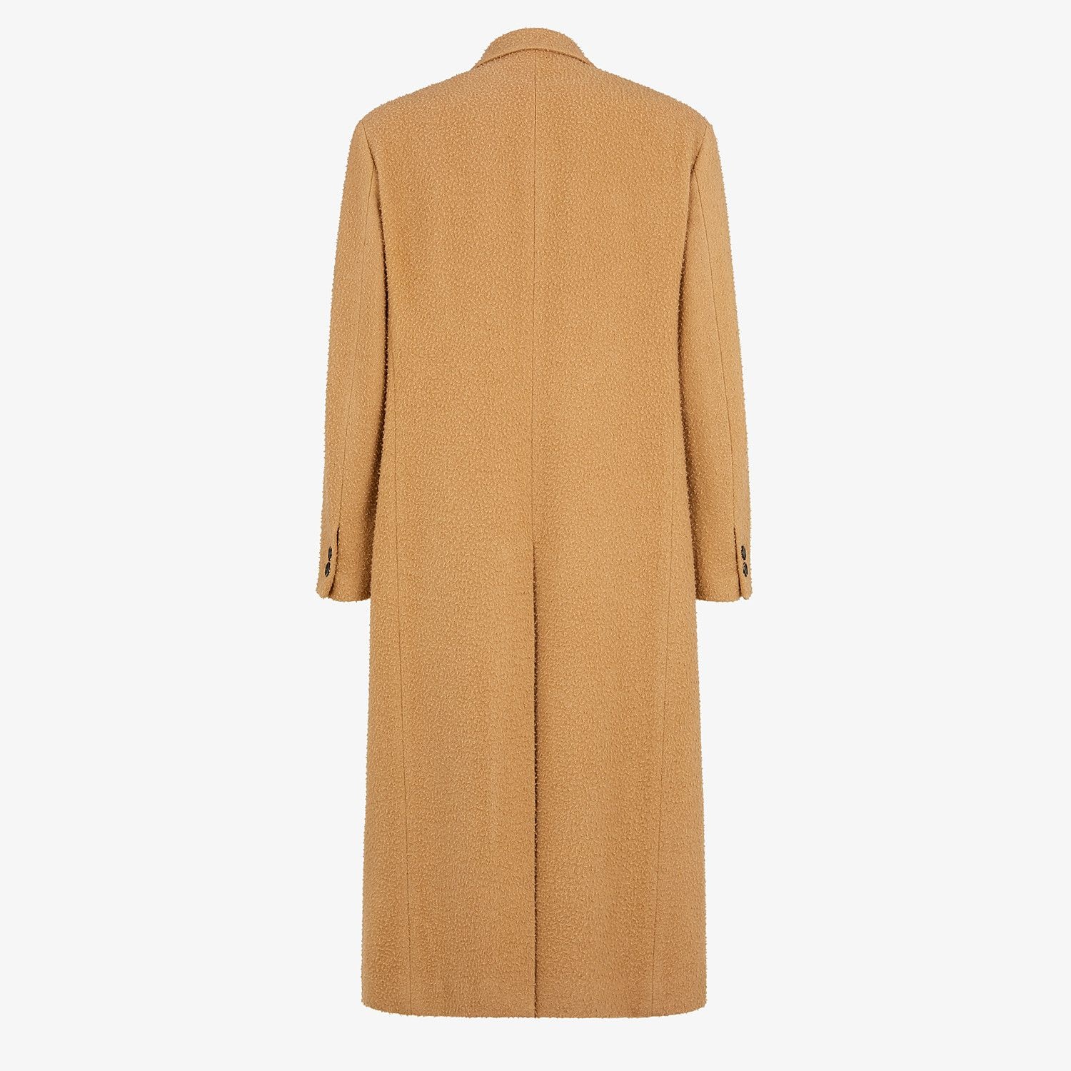 Beige wool coat - 2