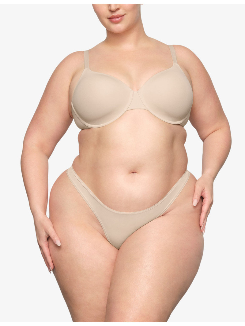 SKIMS Fits Everybody stretch-woven T-shirt bra outlook