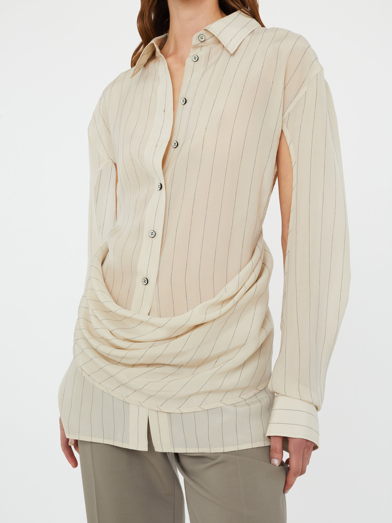Crossover Drape Shirt 4