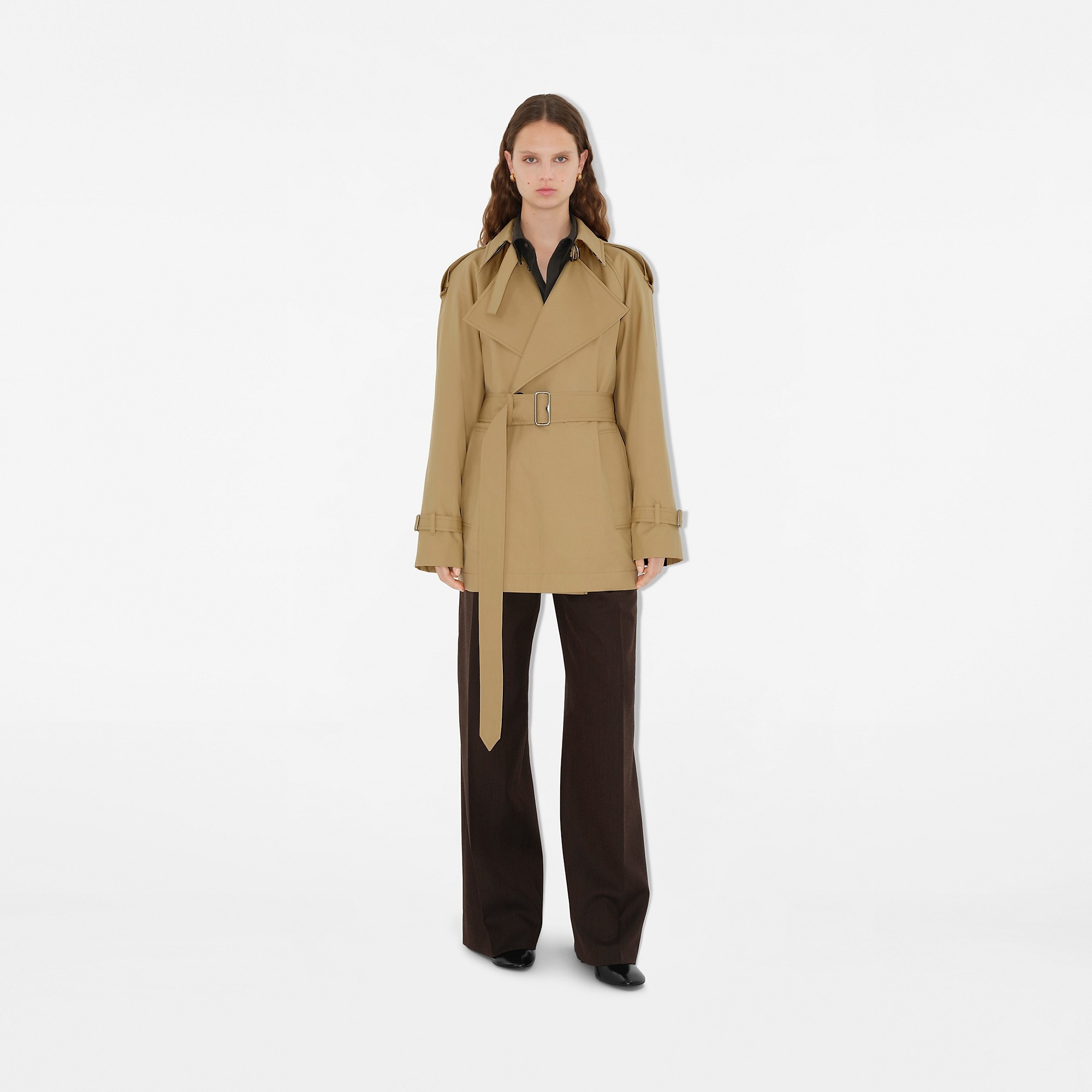 Gabardine Trench Jacket - 2