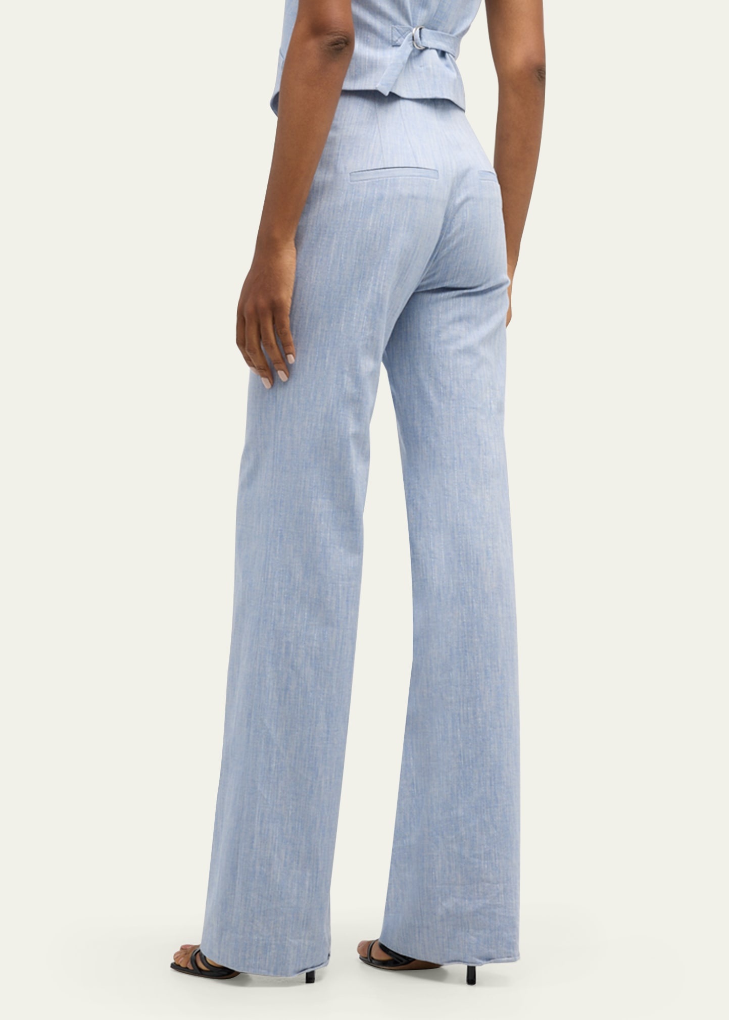 Jude High-Rise Tailored Pants - 3