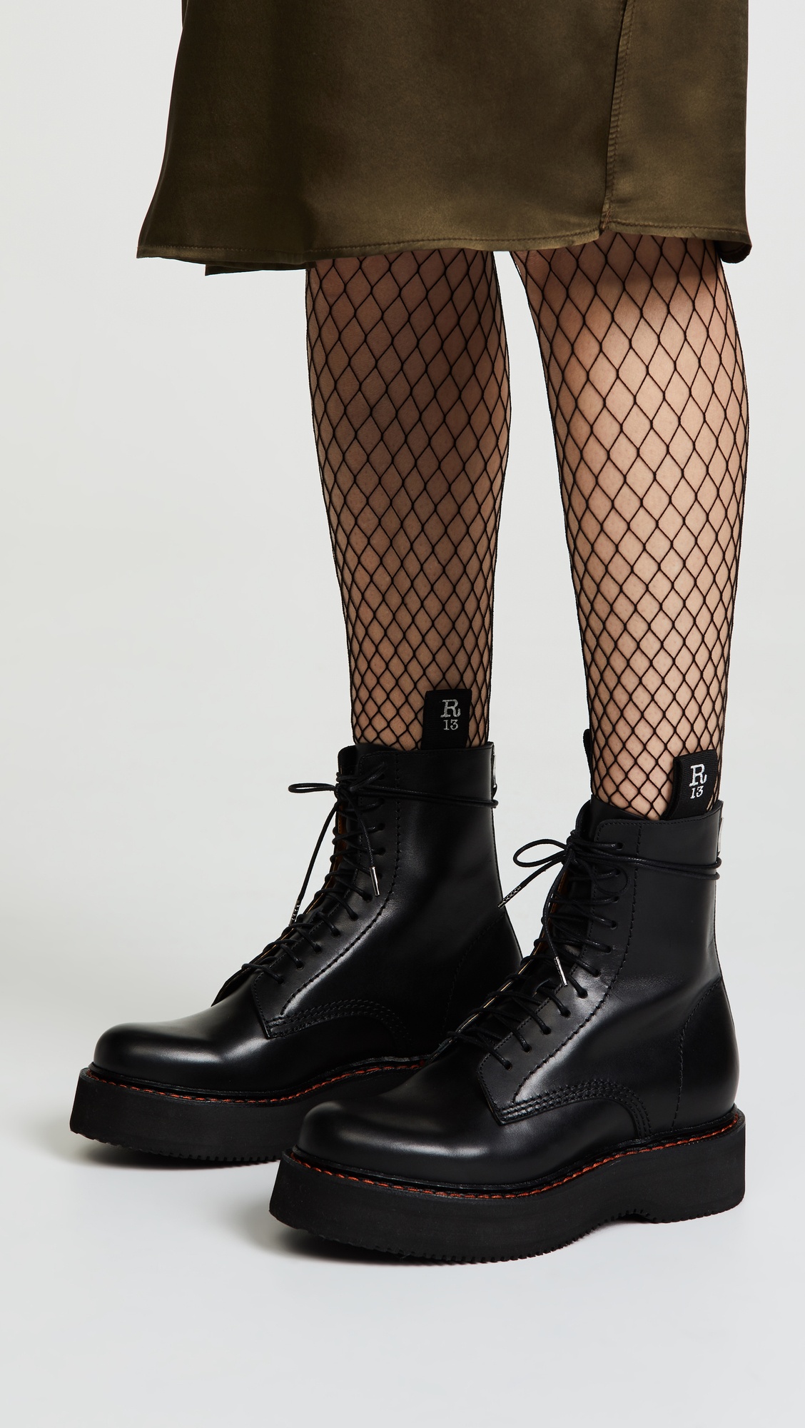 Platform Combat Boots - 2