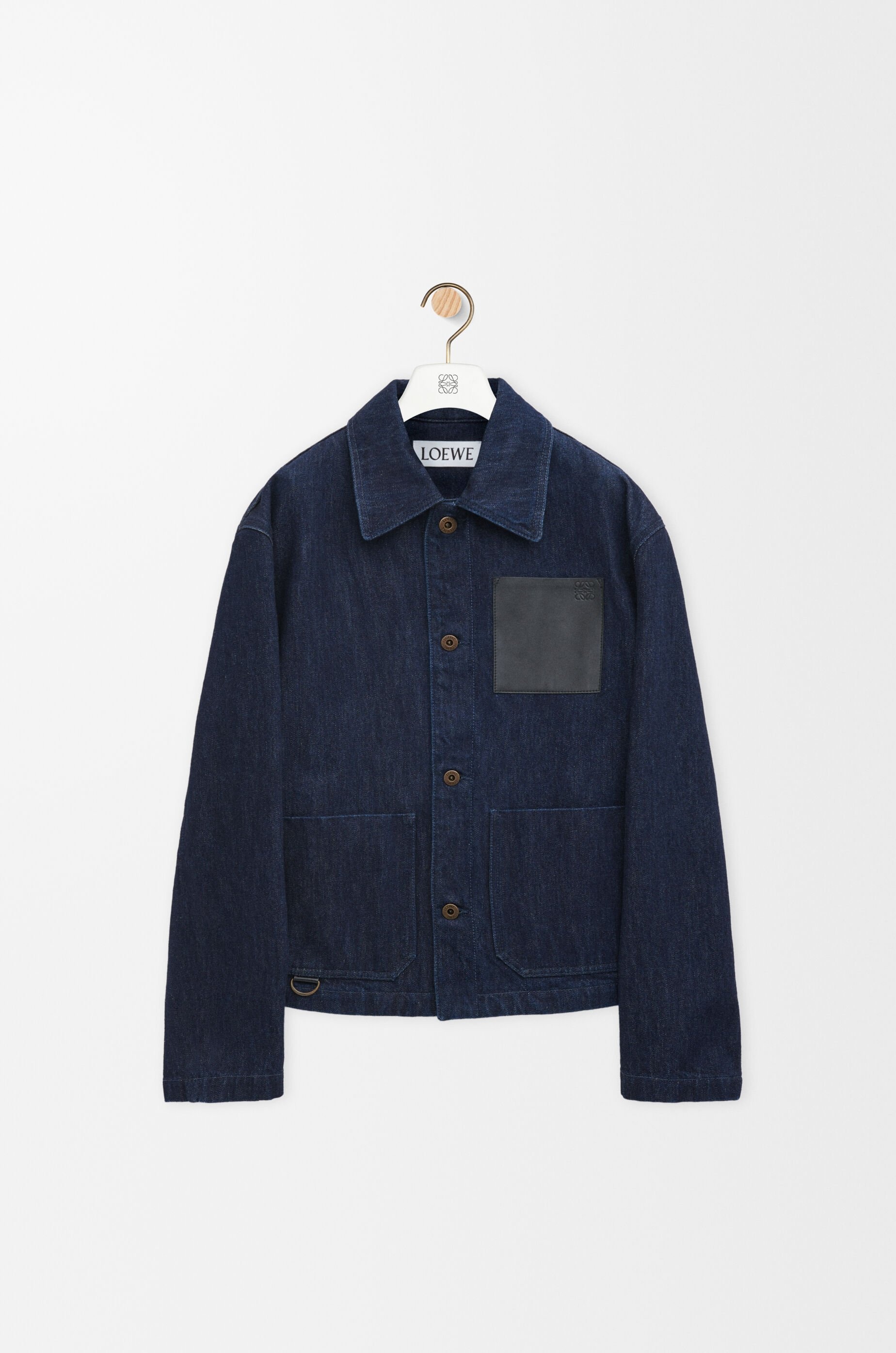 【LOEWE】WORKWEAR DENIM JACKET Loewe Denim Workwear Jacket - Jackets - BeyondStyle