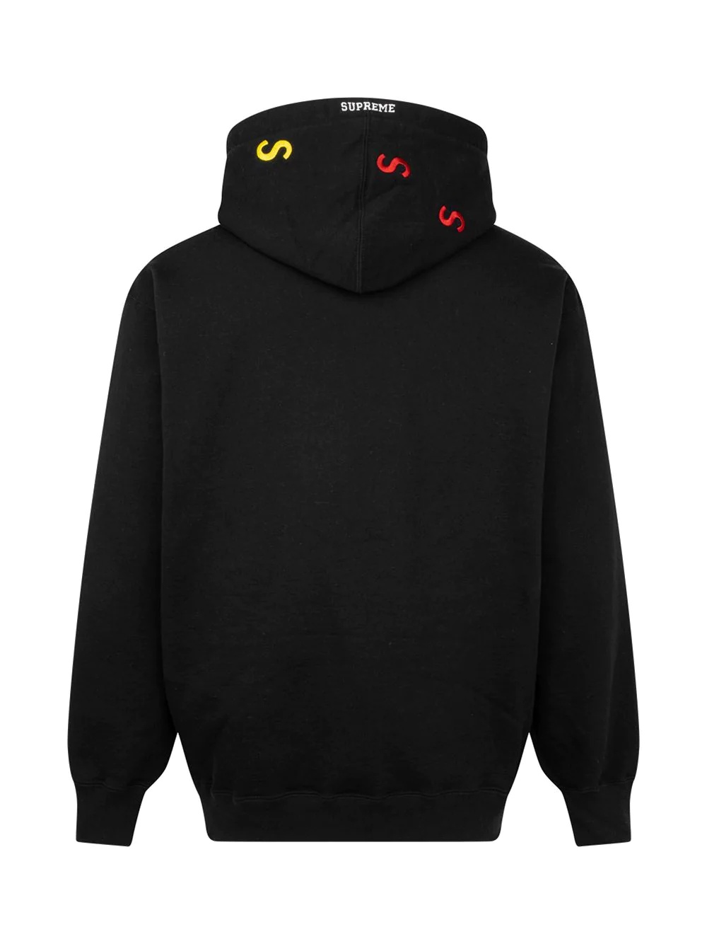 embroidered S hoodie - 2