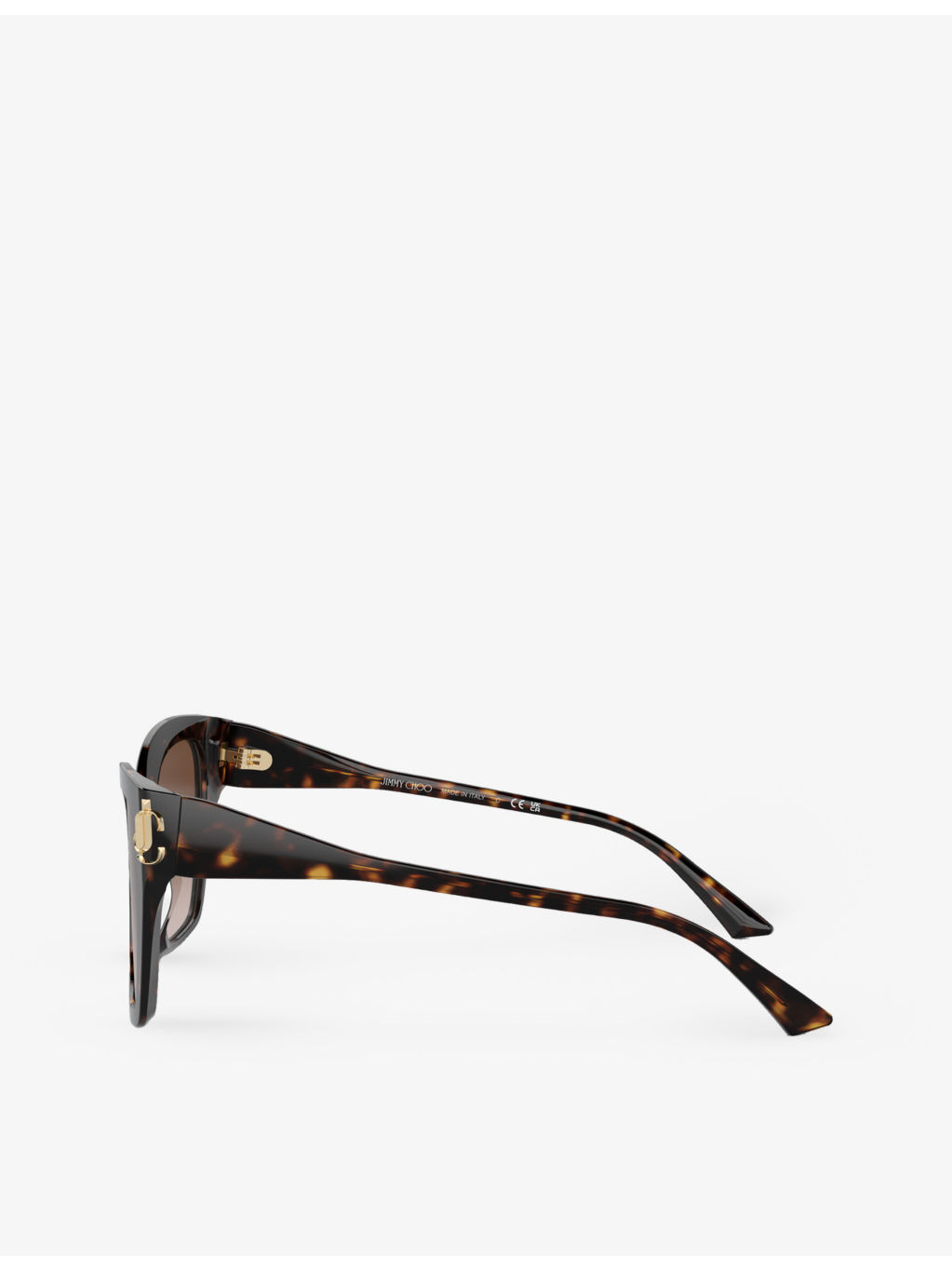 JC5012 butterfly-frame tortoiseshell acetate sunglasses - 3
