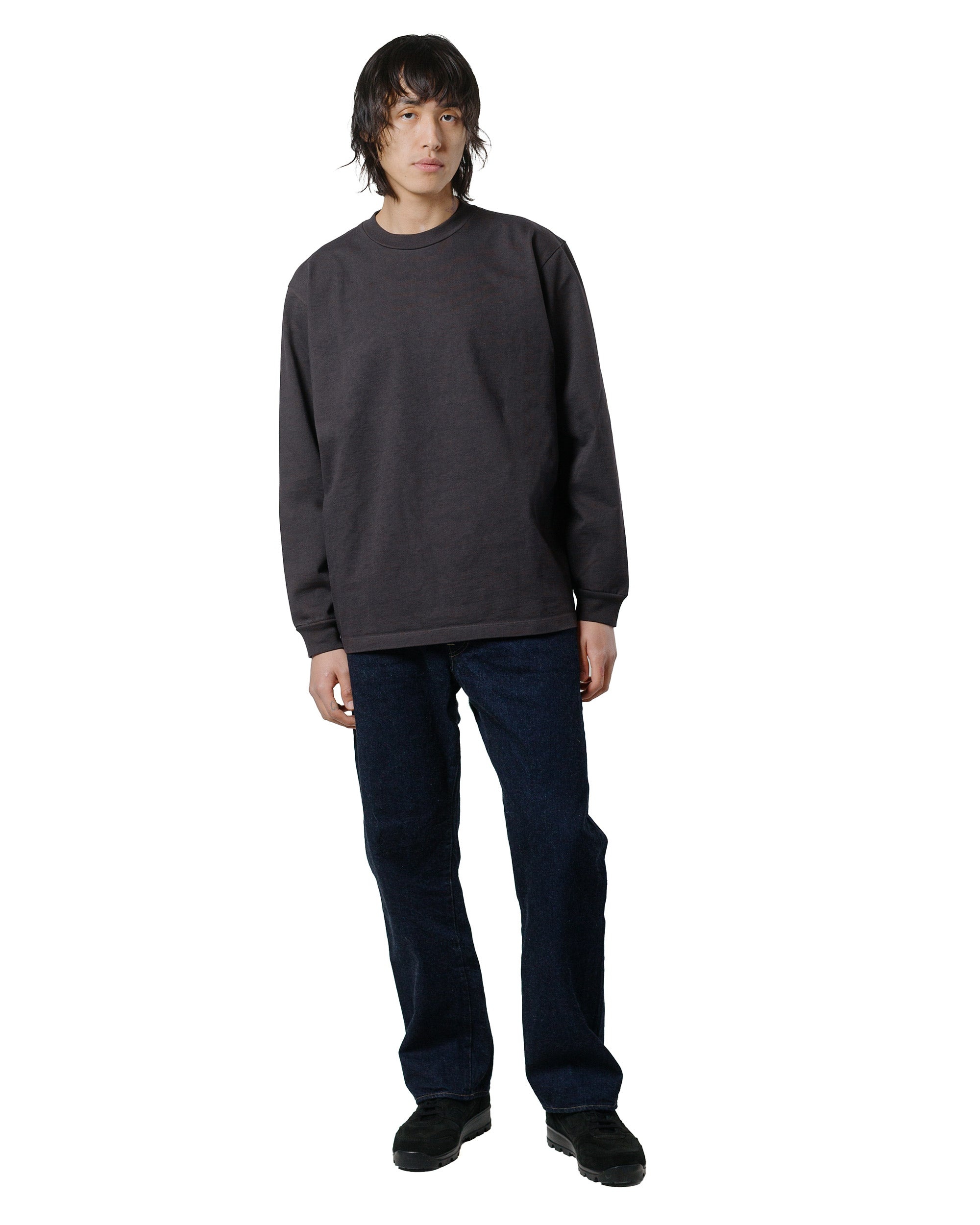 L/S Rugby T-Shirt Tire Black - 4