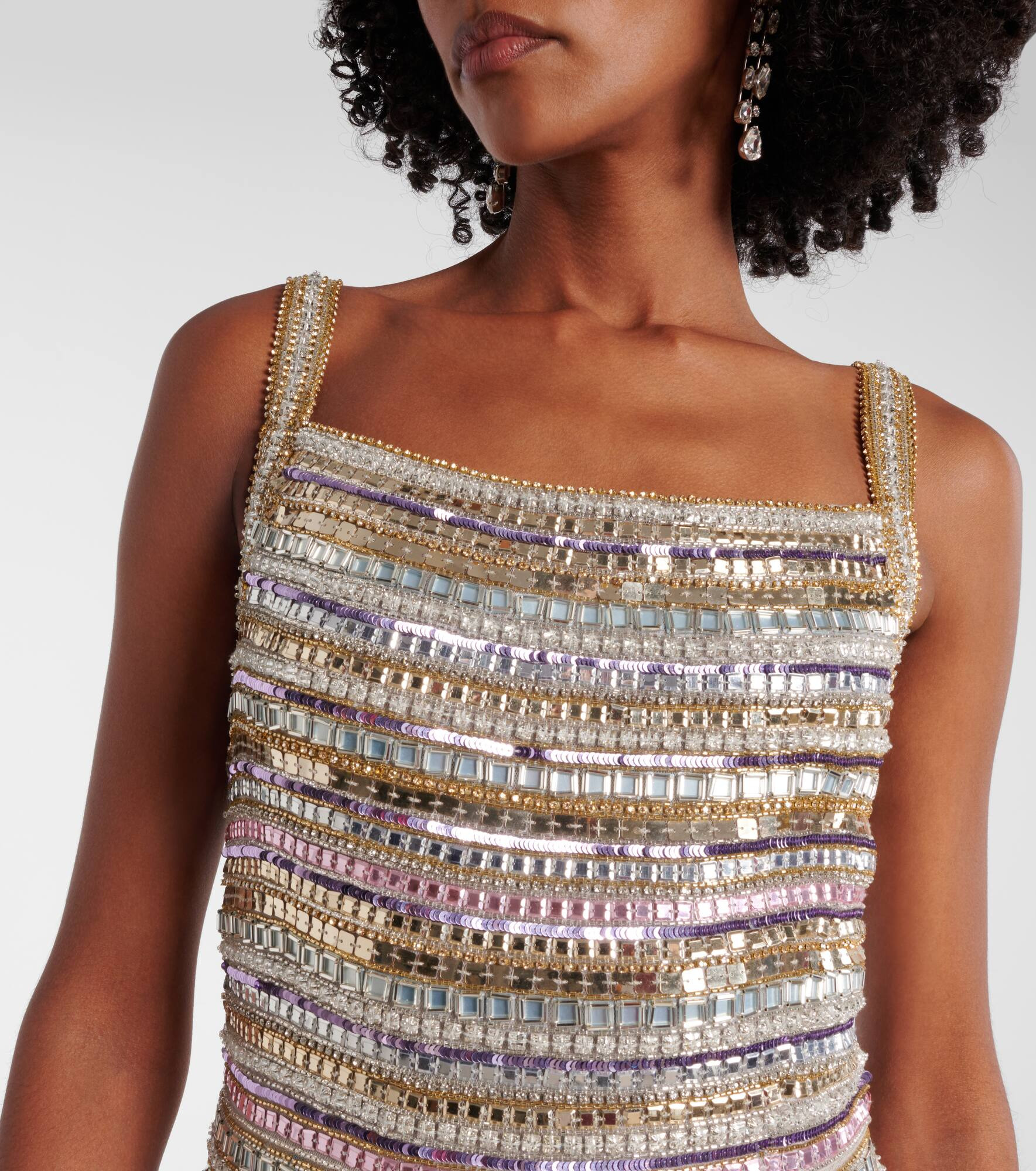 Nancy embellished minidress - 4